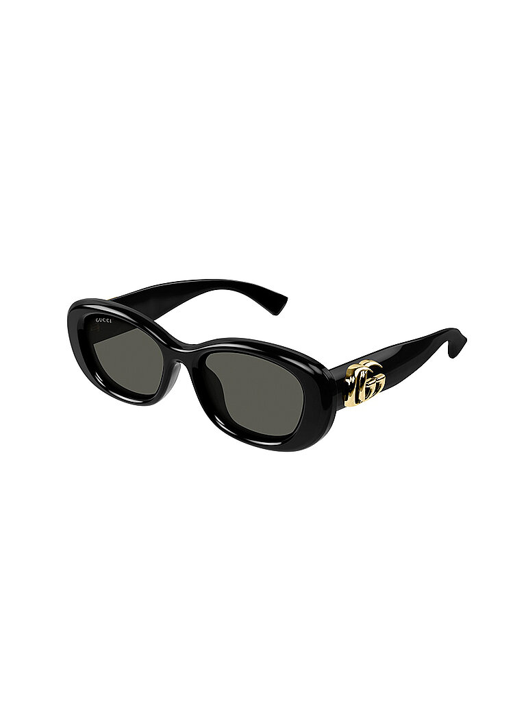 Gucci Damen Gucci GG1829SK 001 Sonnenbrillen Injiziert Schwarz Grau Rund