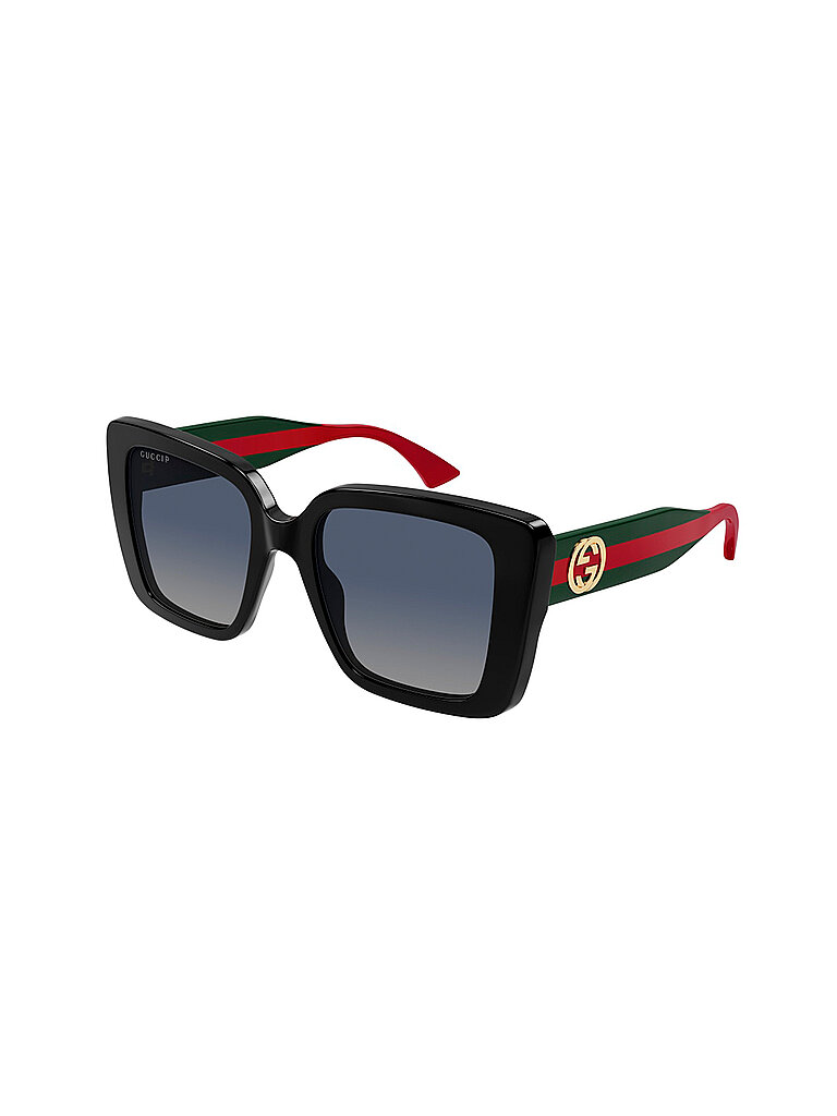 Gucci Damen Gucci GG1861S 005 Sonnenbrillen Acetat Schwarz Grau Quadratisch