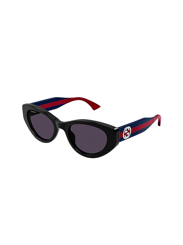 Gucci Damen Gucci GG1862S 004 Sonnenbrillen Acetat Schwarz Violett Cat Eye