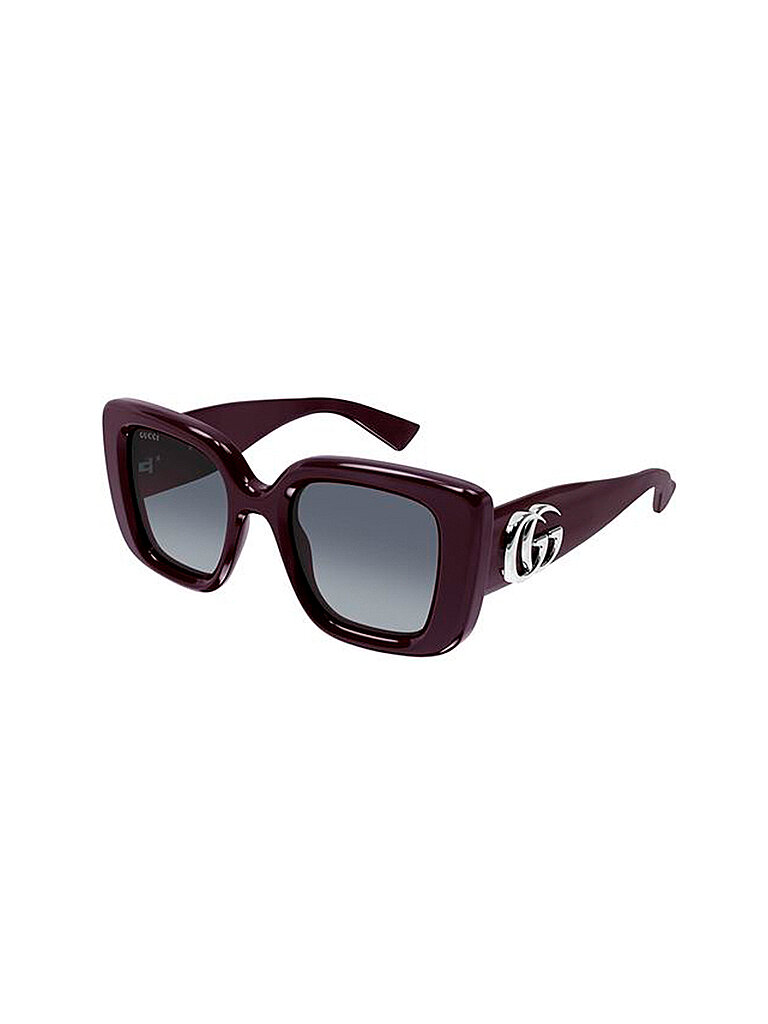 Gucci Damen Gucci GG1975S 004 Sonnenbrillen Injiziert Violett Grau Schmetterling