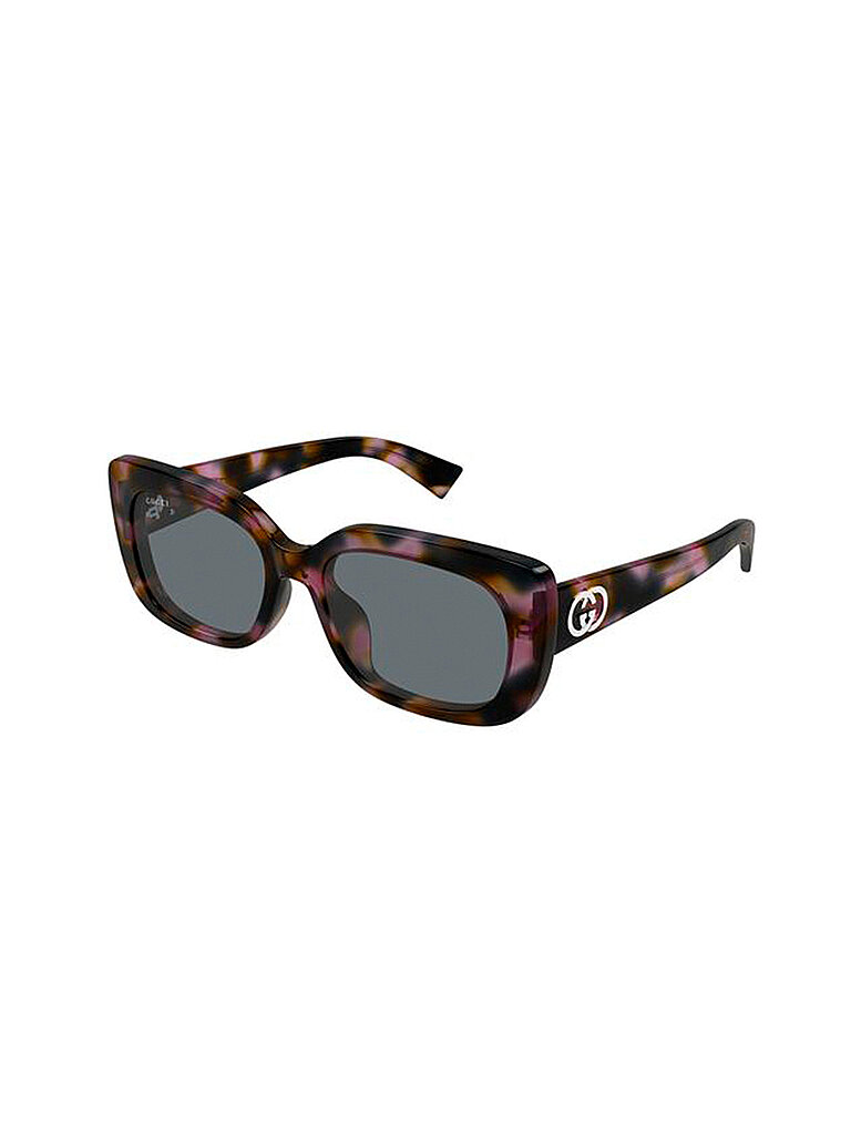 Gucci Damen Gucci GG1979SK 003 Sonnenbrillen Acetat Havanna Grau Quadratisch