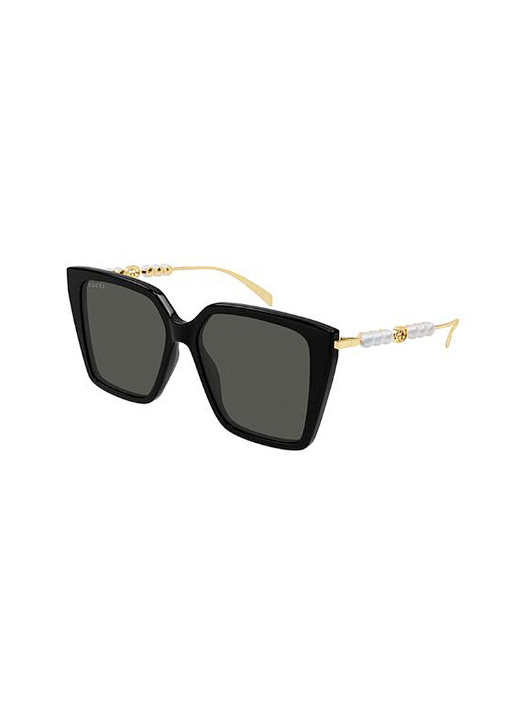 Gucci Damen Gucci GG1967S 001 Sonnenbrillen Acetat Schwarz Grau Schmetterling