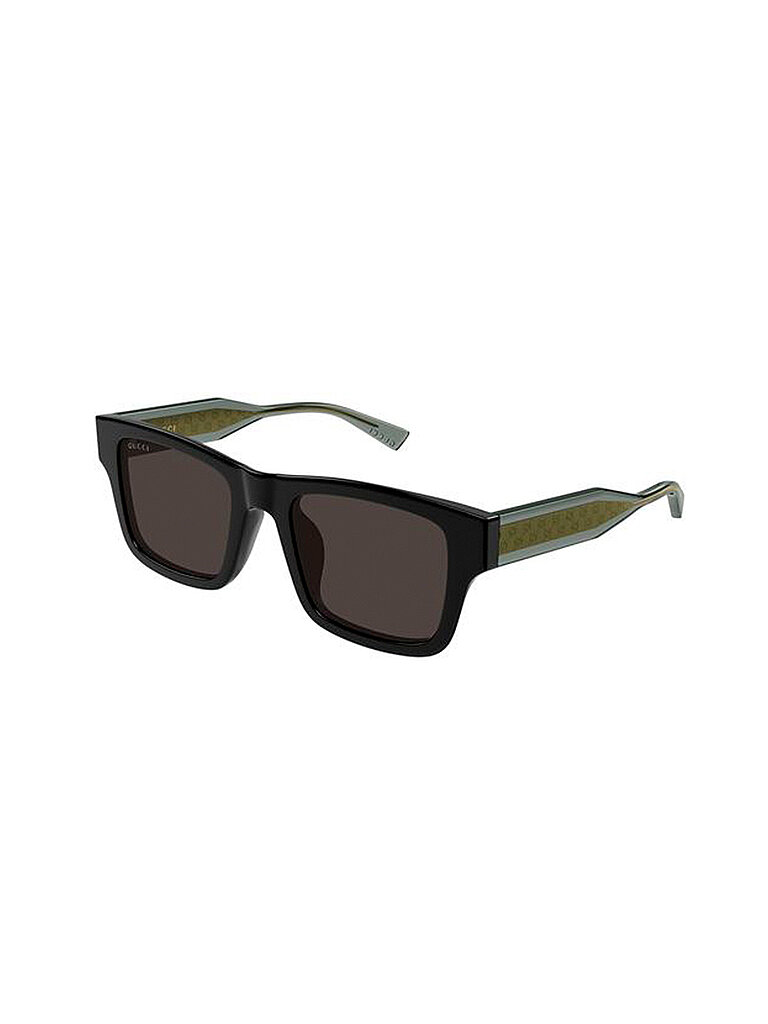 Gucci Herren Gucci GG2072SA 002 Sonnenbrillen Acetat Schwarz Grau Quadratisch