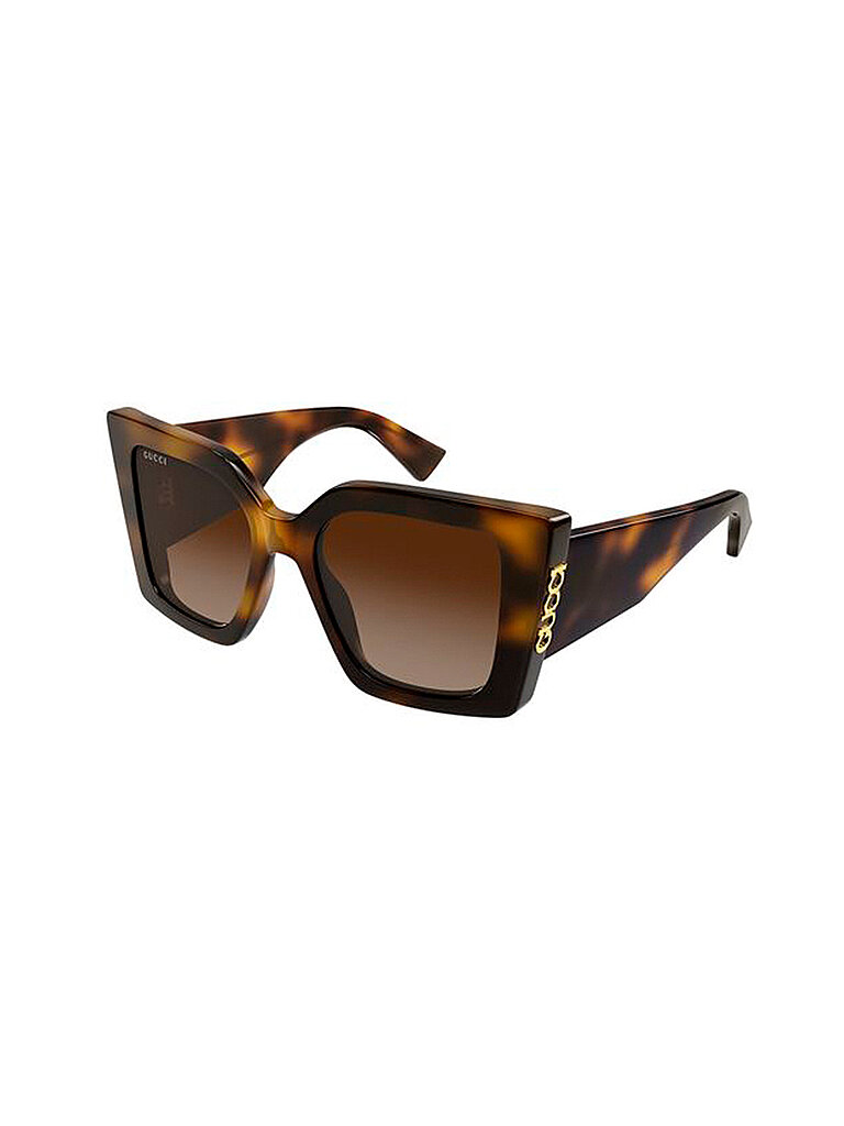 Gucci Damen Gucci GG2039S 002 Sonnenbrillen Acetat Havanna Braun Schmetterling