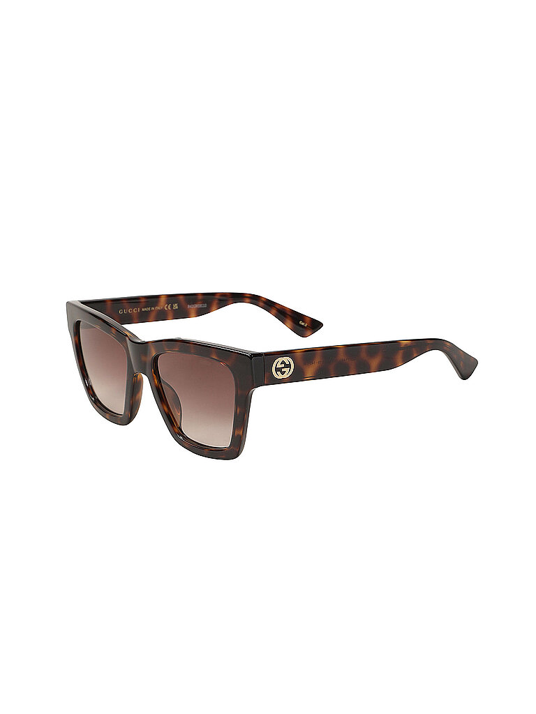 Gucci Damen Gucci GG1714S 002 Sonnenbrillen Injiziert Havanna Braun Cat Eye