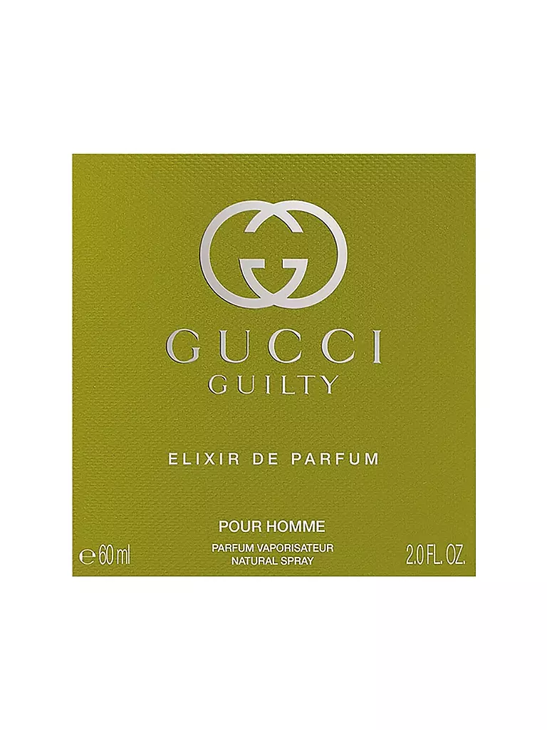 GUCCI | Guilty Pour Homme Elixir de Parfum 60ml | keine Farbe