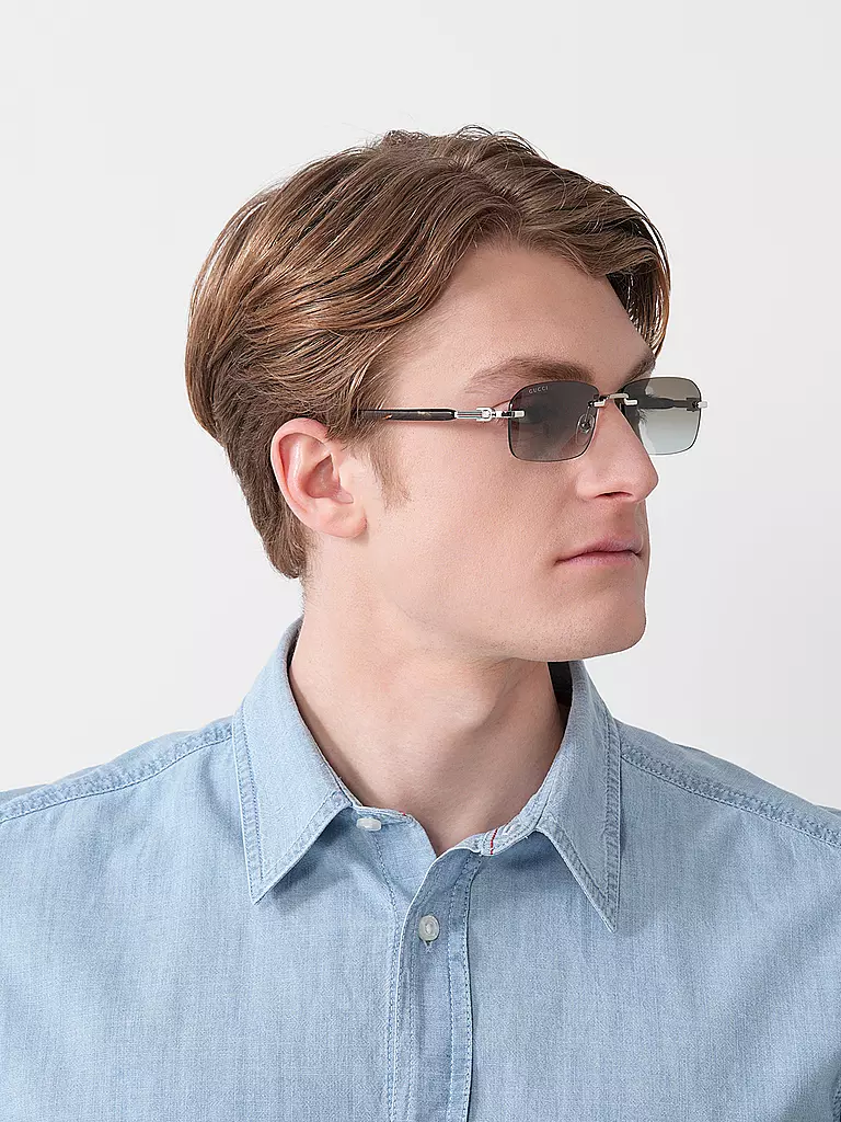 GUCCI | Sonnenbrille GG1221S | silber