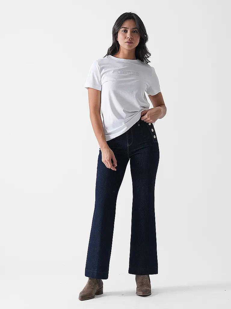 GUESS ACTIVEWEAR | T-Shirt  | weiss