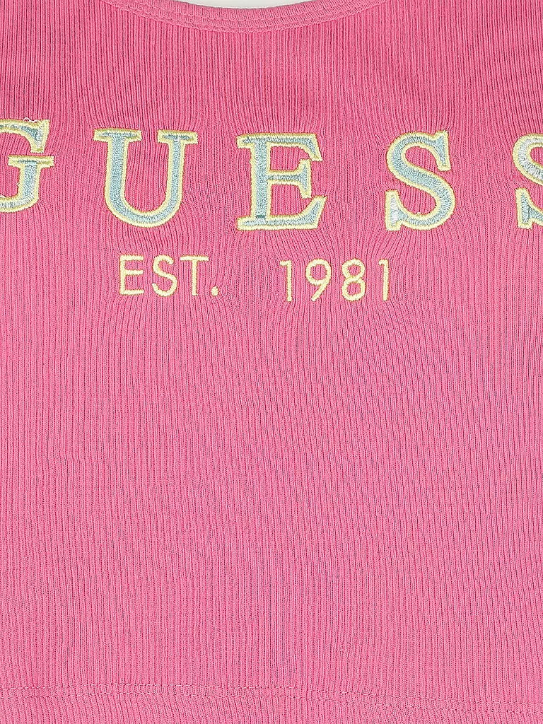 GUESS PERFORMANCE | Top Cropped Fit | pink