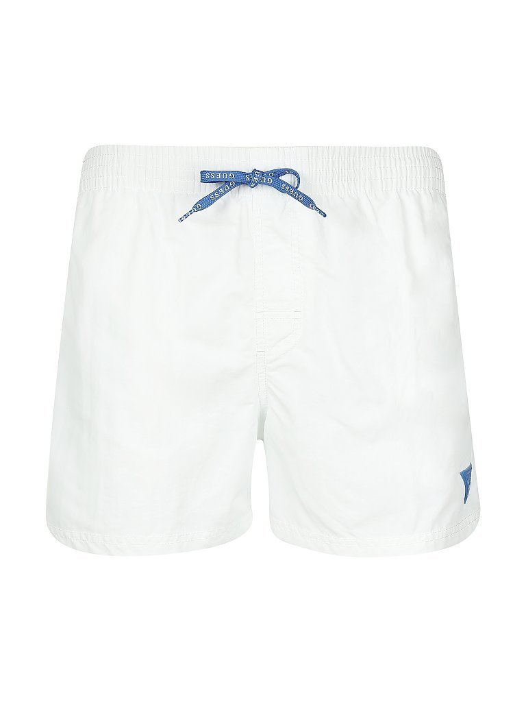 GUESS Badeshorts weiß | S