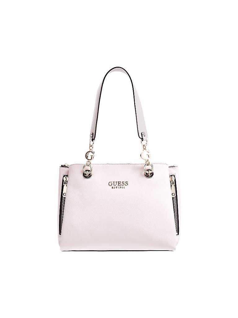 GUESS Henkeltasche G Chain creme