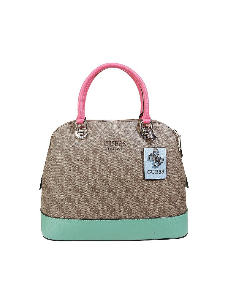 GUESS Henkeltasche Cathleen L bunt