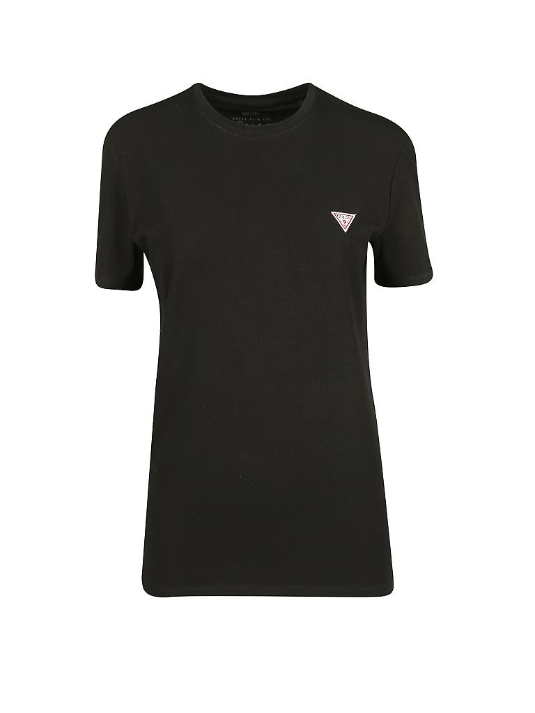 GUESS T Shirt schwarz | S