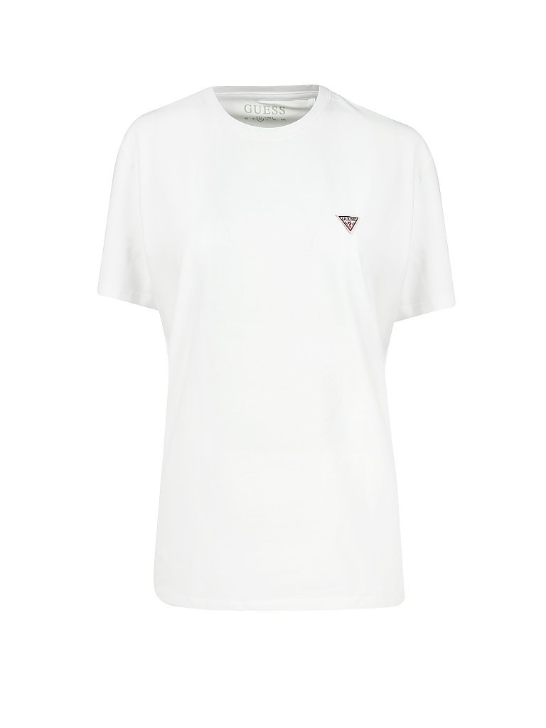 GUESS T Shirt weiß | S