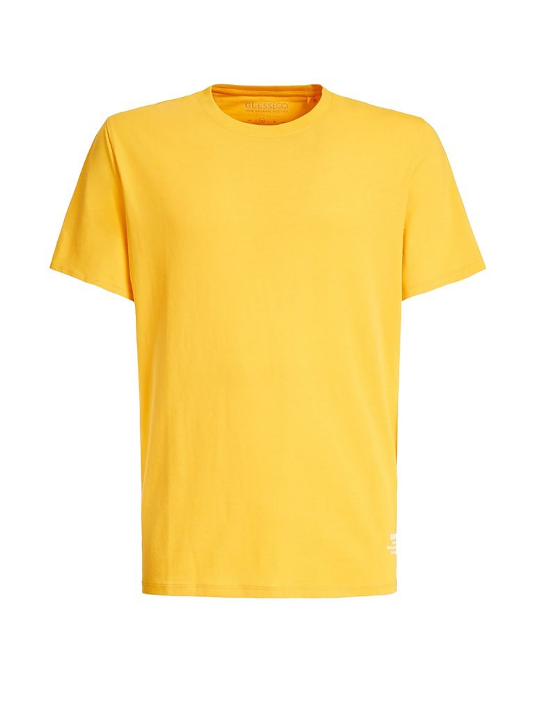 GUESS T-Shirt gelb | S