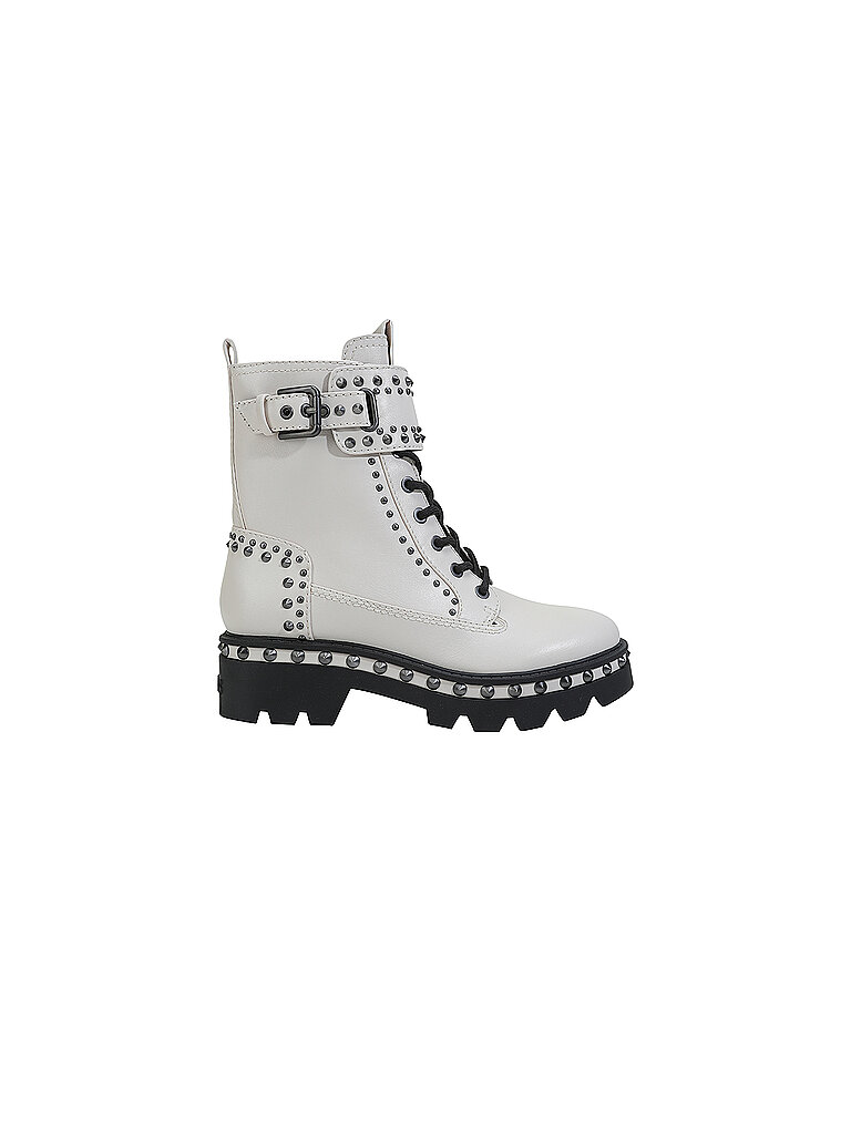 GUESS Schnürboot Nieten creme | 39