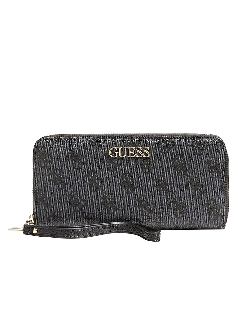 GUESS Geldbörse Alby large schwarz