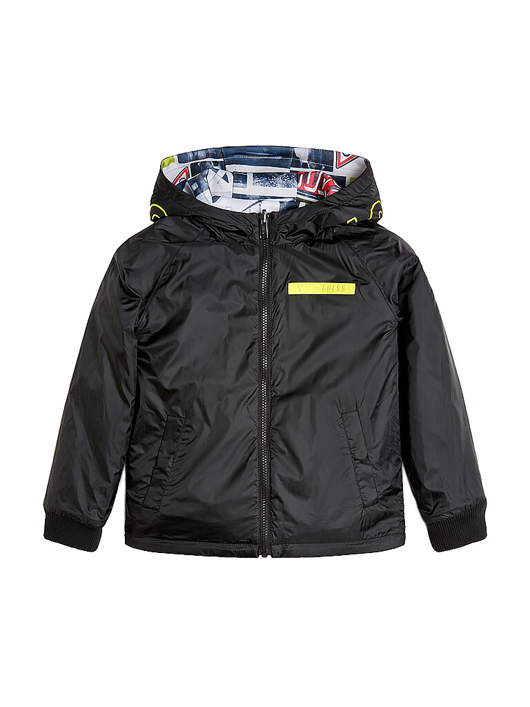 GUESS Jungen Wendejacke  schwarz | 140