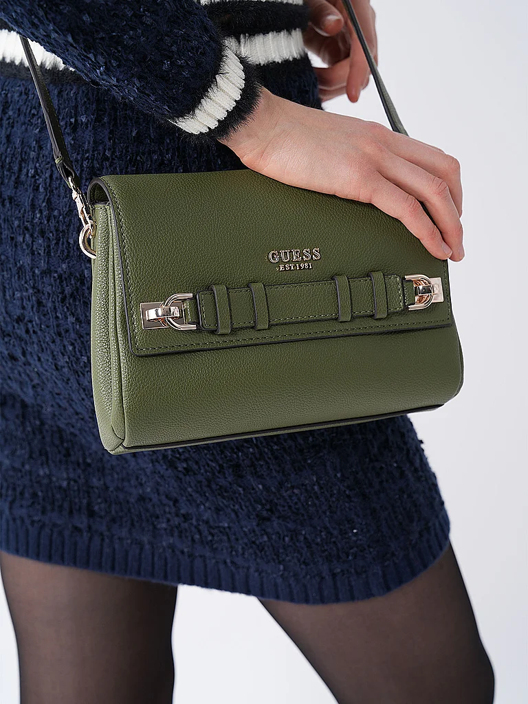 Guess Tasche - Schultertasche Gregoria Olive-image