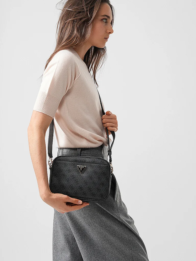 GUESS Sac - Sac bandoulière MERIDIAN II noir