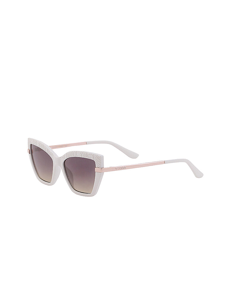 Guess Damen Guess GU00216 21B Sonnenbrillen Injiziert Elfenbein Braun Quadratisch Normal