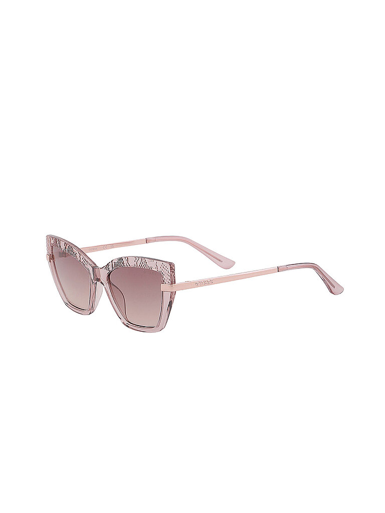 Guess Damen Guess GU00216 57F Sonnenbrillen Injiziert Beige Braun Quadratisch Normal