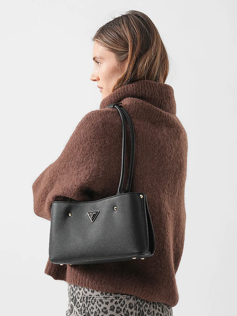 Guess Schultertasche Meridian Ii Schwarz-image