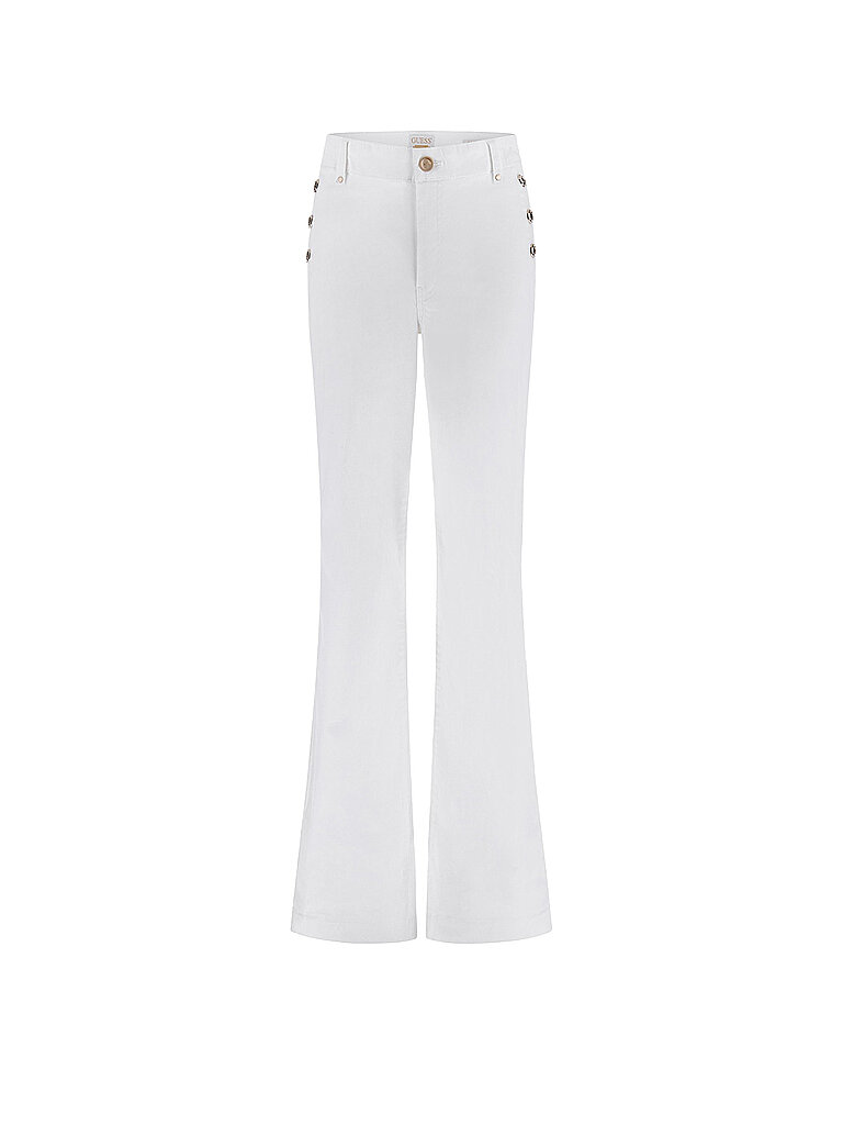GUESS Hose Flared Fit  weiss | 29