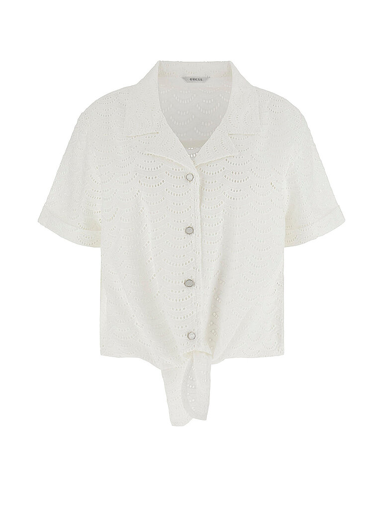 Kurzarmhemd, Damen Guess Sharon Eyelets