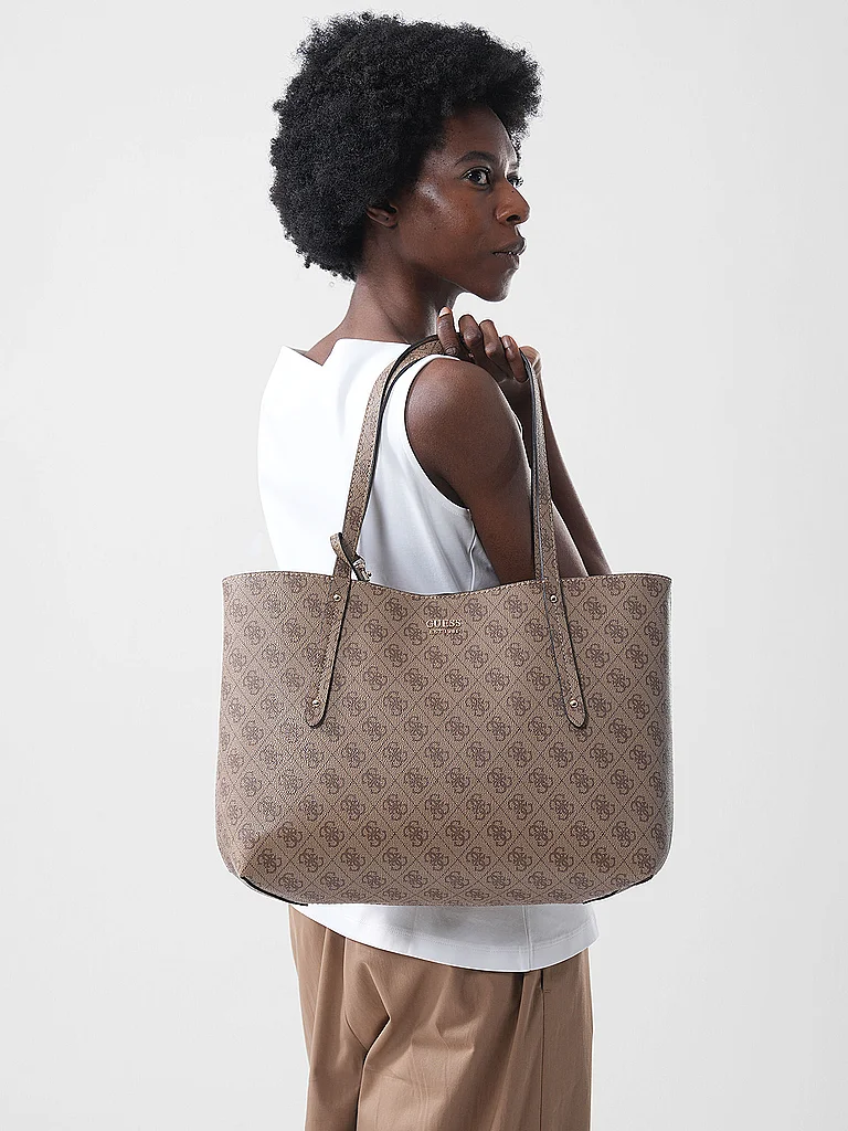 GUESS Sac - Shopper BRENTON beige