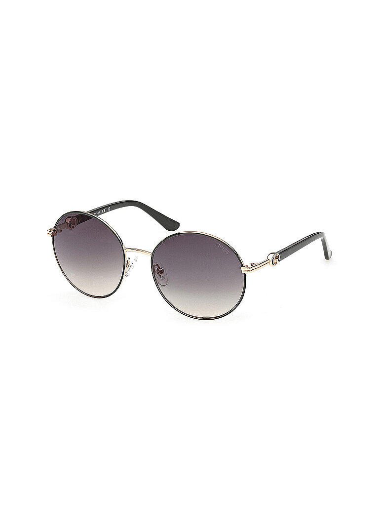 Guess Damen Guess GU00260 96P Sonnenbrillen Metall Grün Grün Rund Normal
