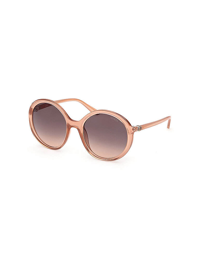 Guess Damen Guess GU00281 44B Sonnenbrillen Injiziert Orange Rauch Rund Normal