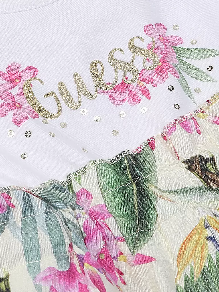 GUESS | Baby Mädchen Set 2-tlg Kleid und Shorts | bunt