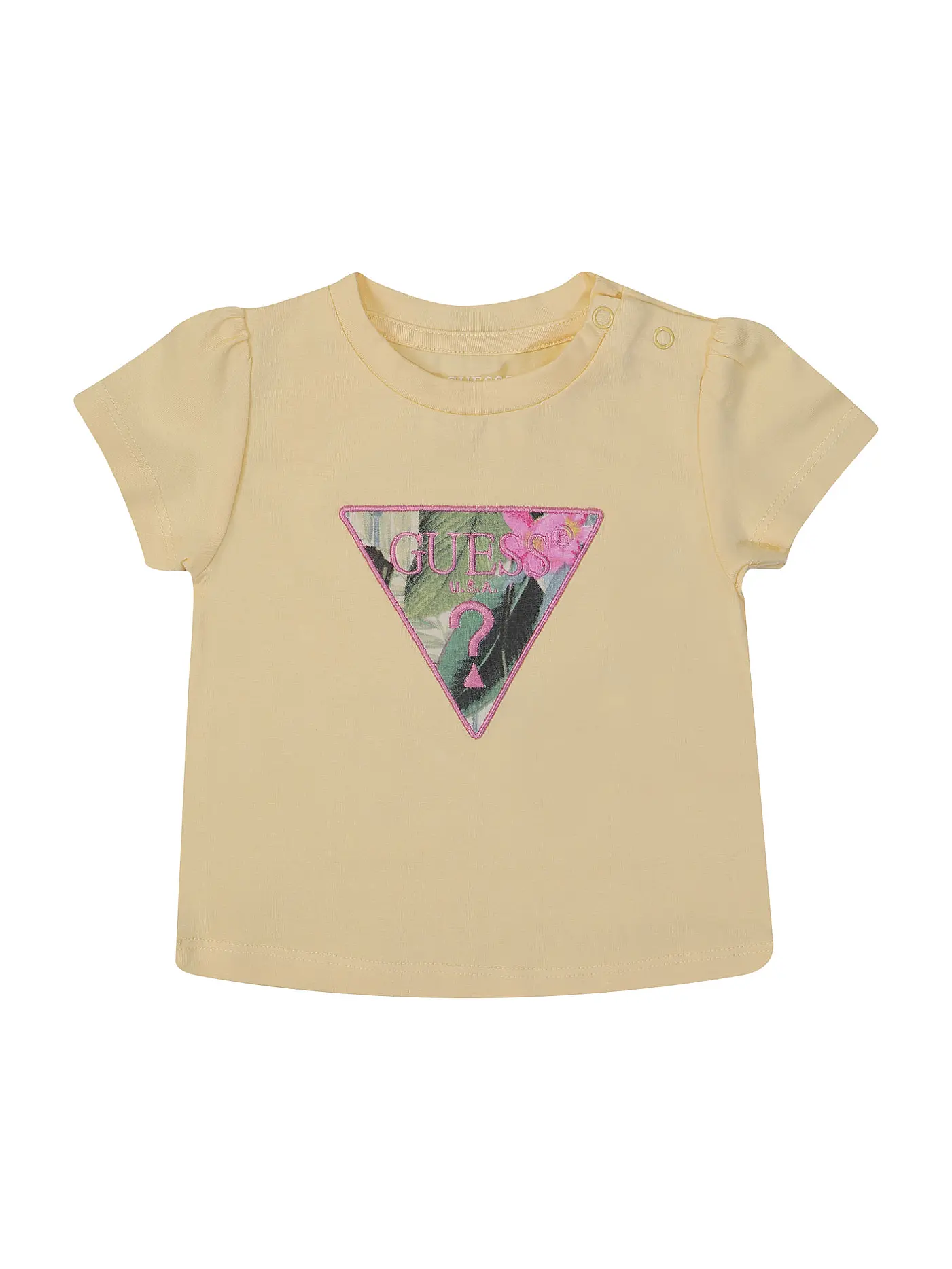 GUESS | Baby Set 2-teilig (T-Shirt und Shorts) | gelb