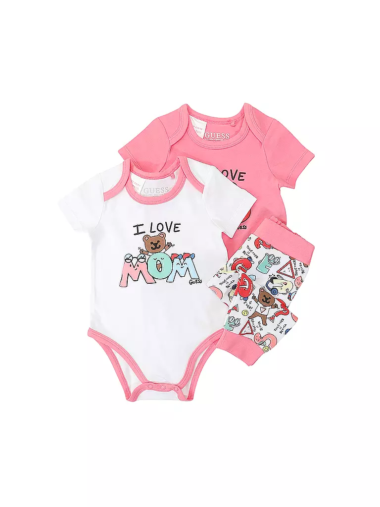 GUESS | Baby Set Baby Bodys Hose  | pink