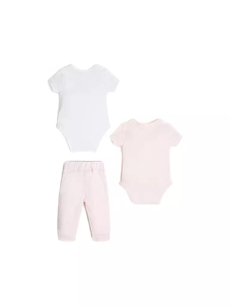 GUESS | Baby Set Bodys und Hose 3 teilig | rosa