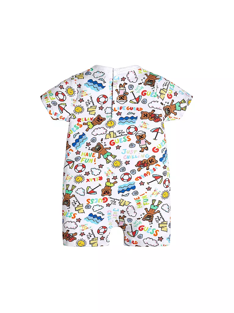 GUESS | Baby Strampler | weiss