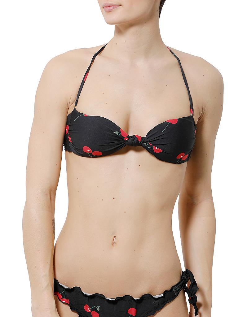 GUESS | Bandeau-Bikini Oberteil | schwarz