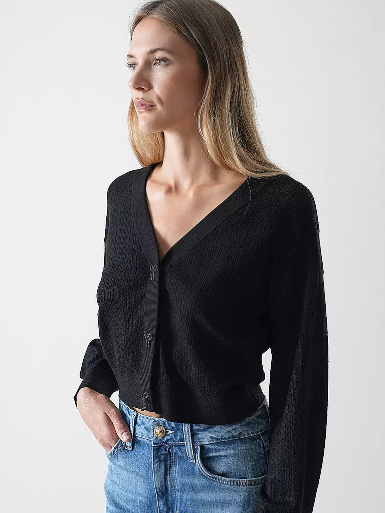GUESS | Cardigan | schwarz