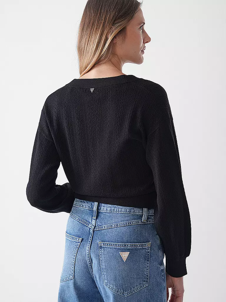GUESS | Cardigan | schwarz