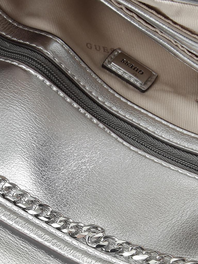 GUESS | Crossbody - Clutch "Laiken" | silber