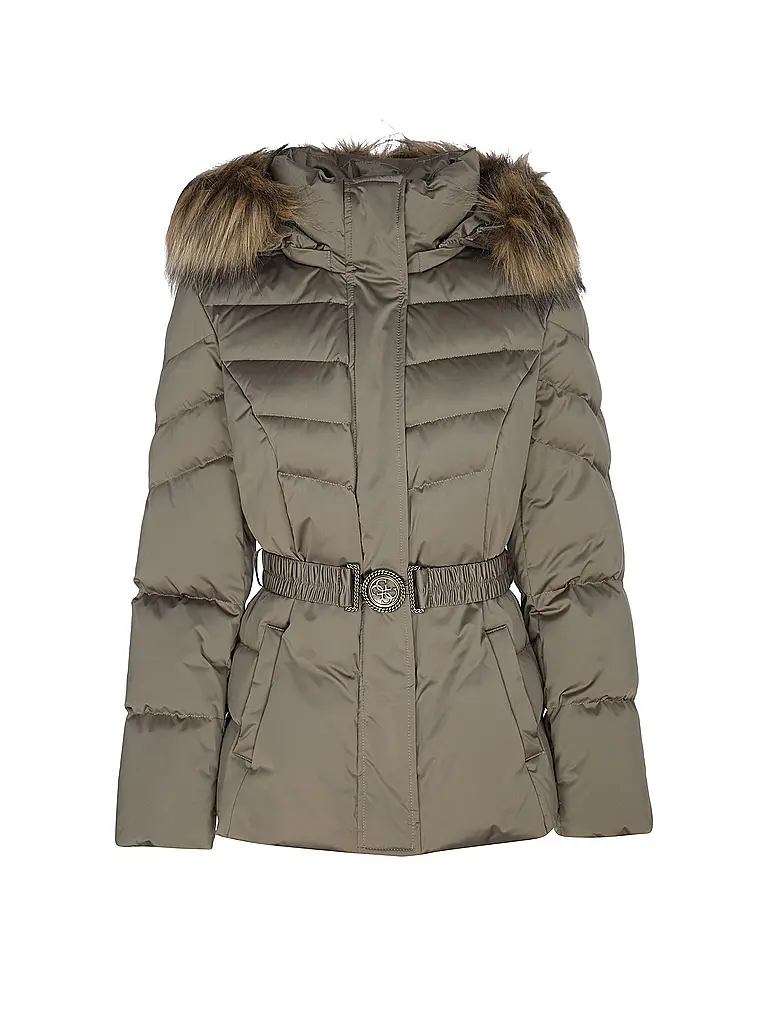 GUESS | Daunensteppmantel MARINA | braun