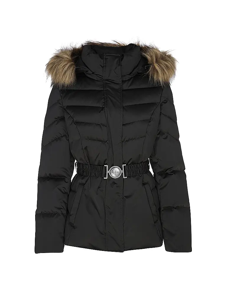 GUESS | Daunensteppmantel MARINA | schwarz
