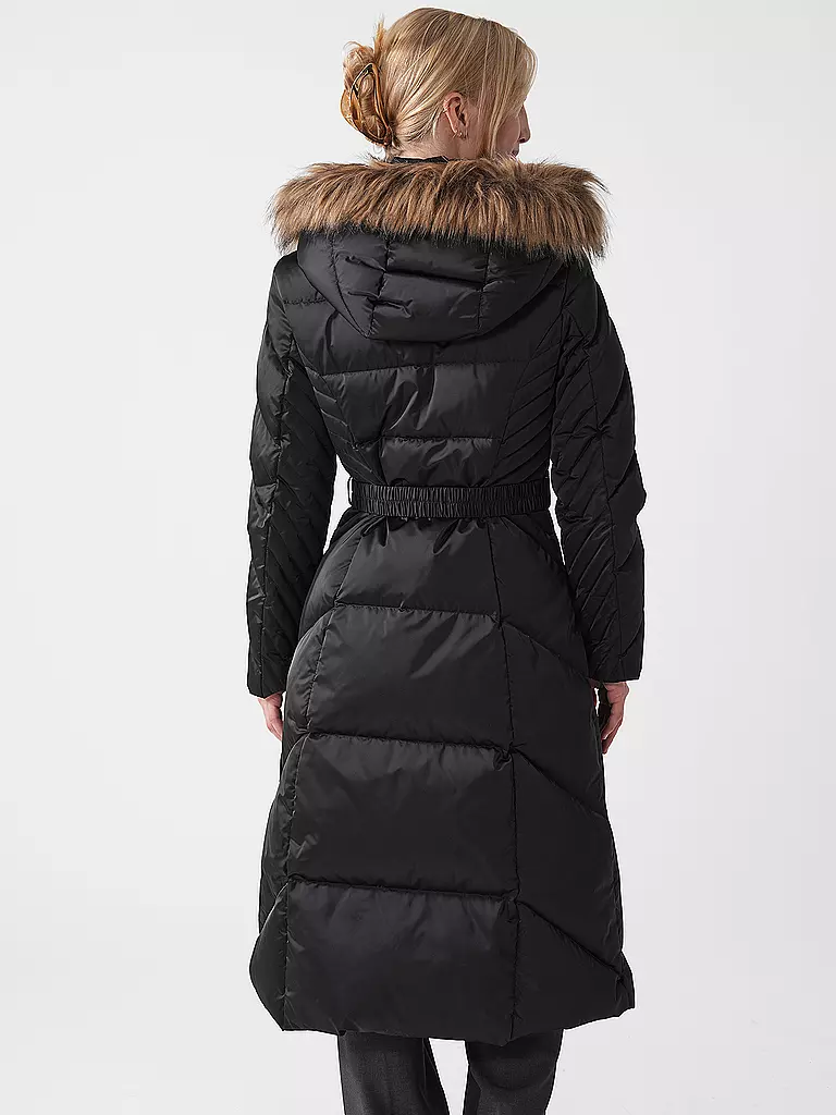 GUESS | Daunensteppmantel | schwarz