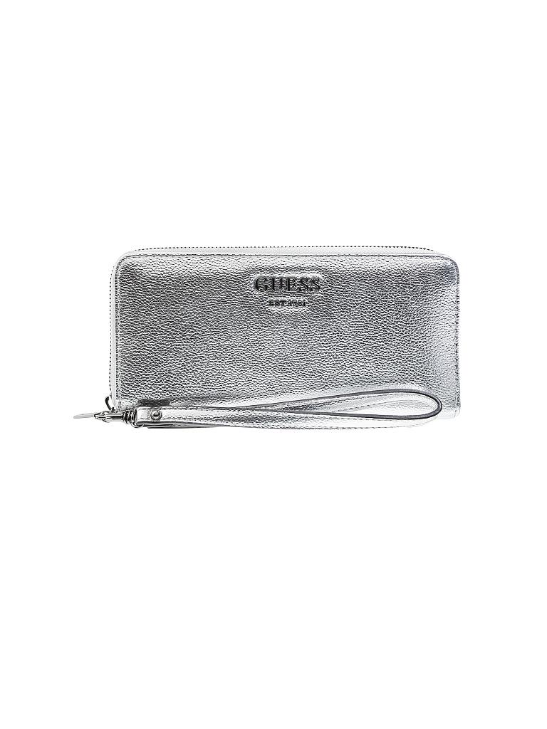 GUESS | Geldbörse "Vikky" | silber