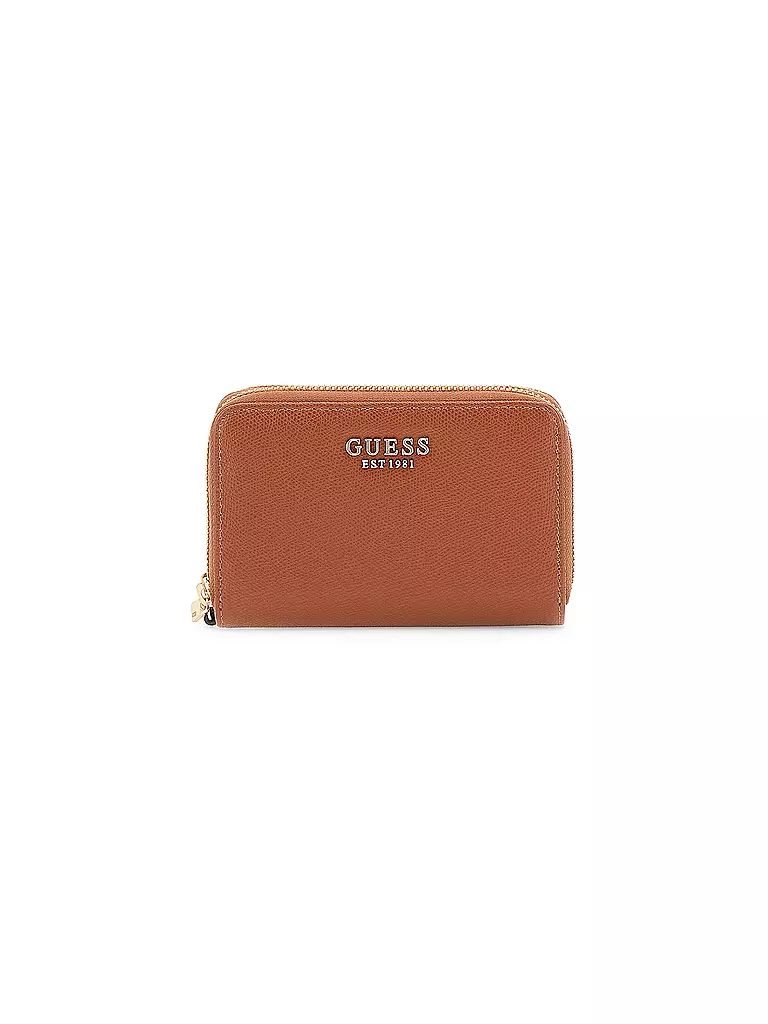 GUESS | Geldbörse AMORETTE Medium | braun