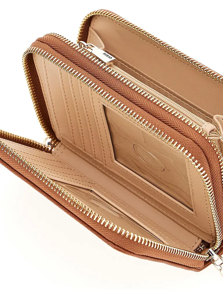 GUESS | Geldbörse AMORETTE Medium | braun