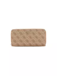 GUESS | Geldbörse BRENTON Large | beige