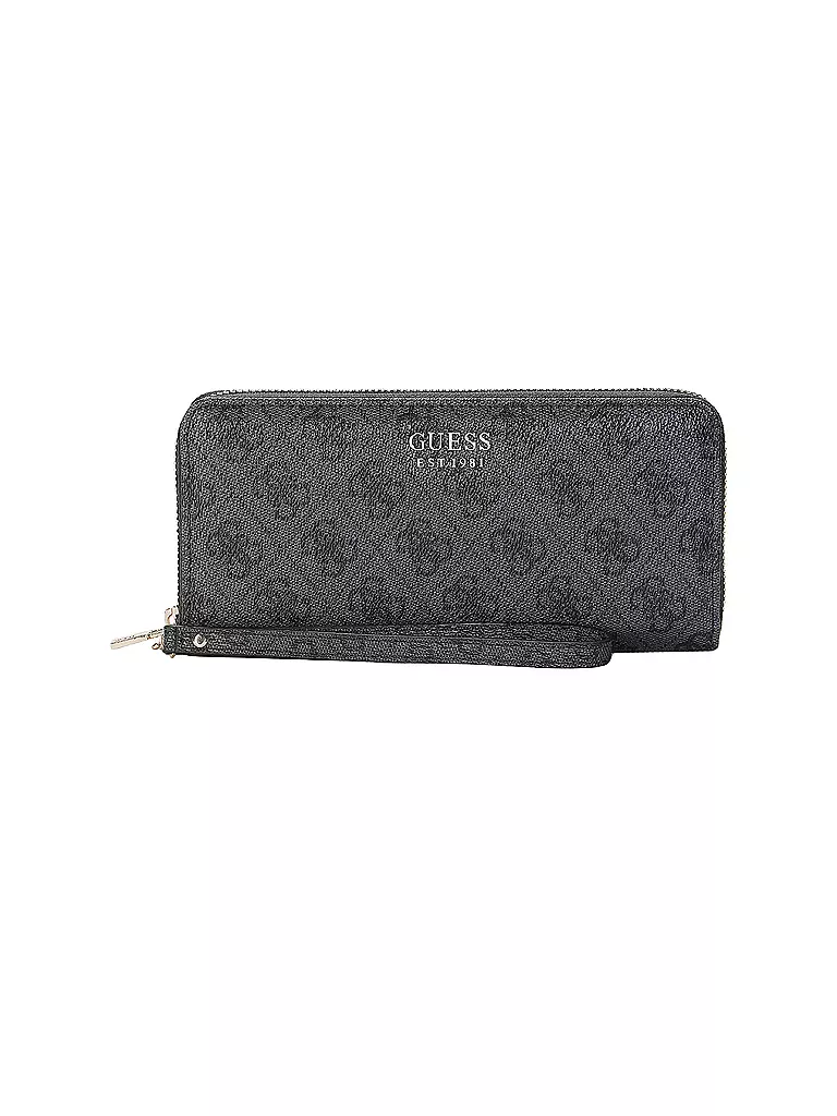 GUESS | Geldbörse BRENTON Large | schwarz