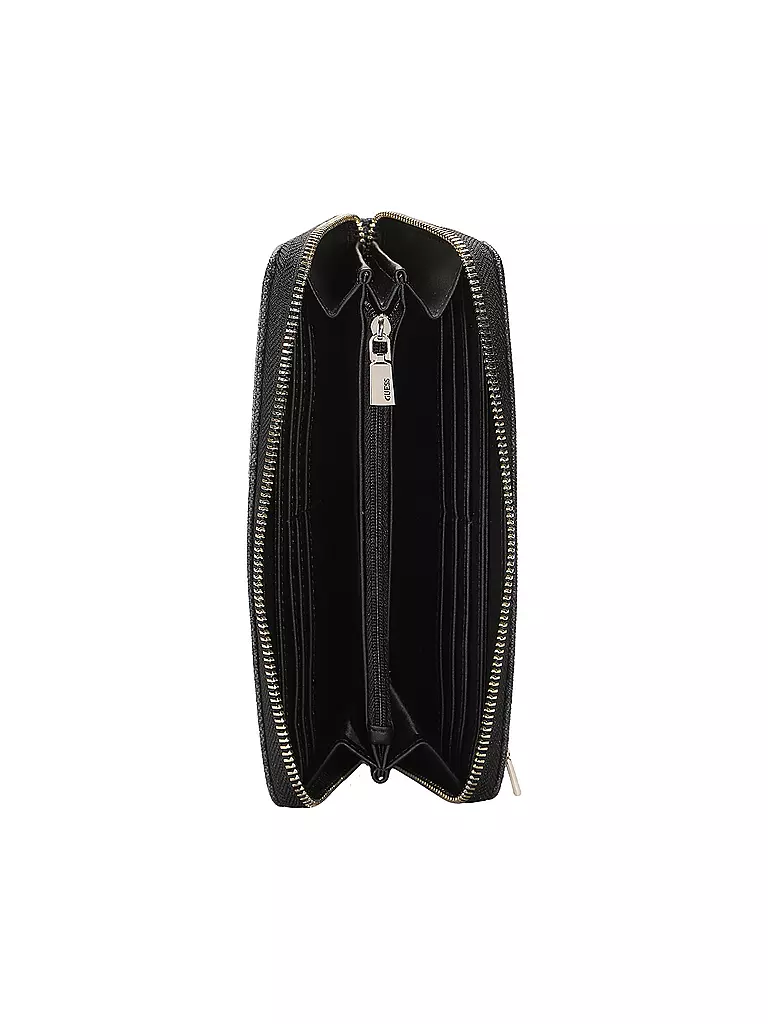 GUESS | Geldbörse BRENTON Large | schwarz